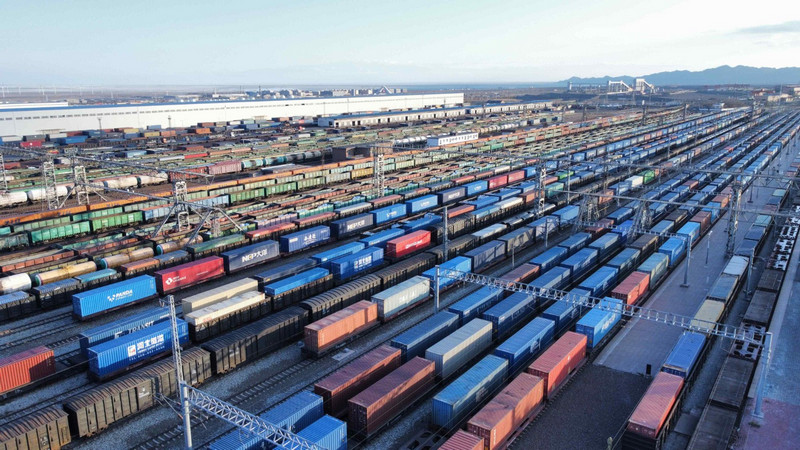 阿拉山口中歐班列